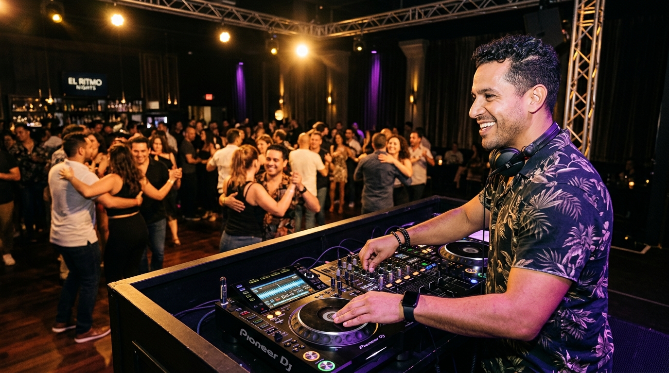 DJs y Profesores de Baile en Flash Events