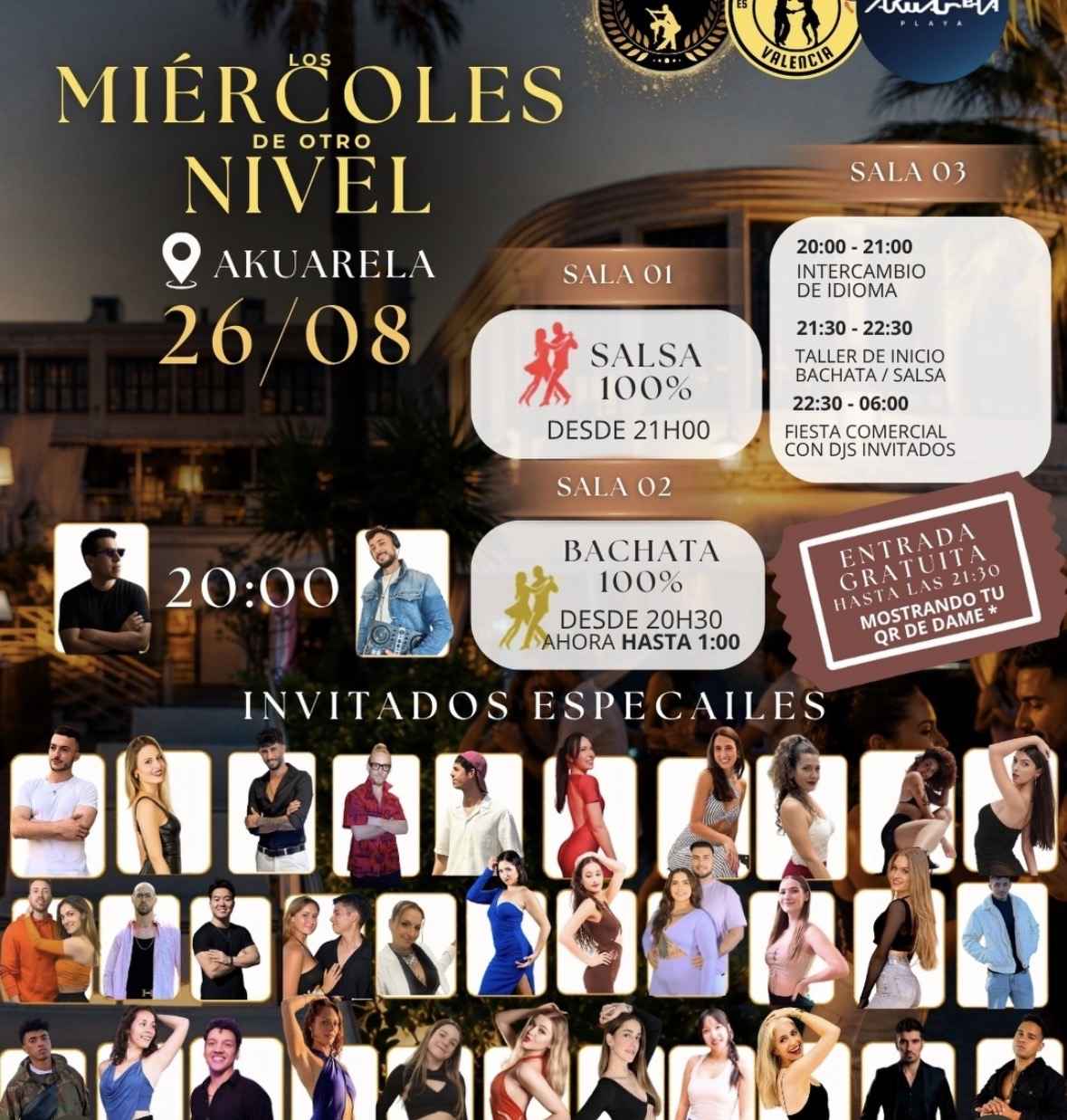 Save the date Dame Bachata