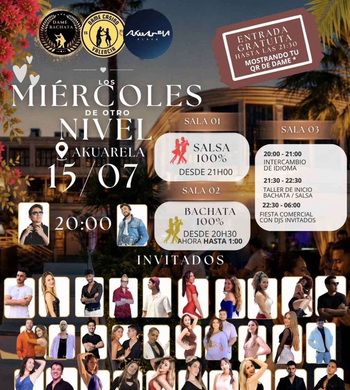 Save the date Dame Bachata