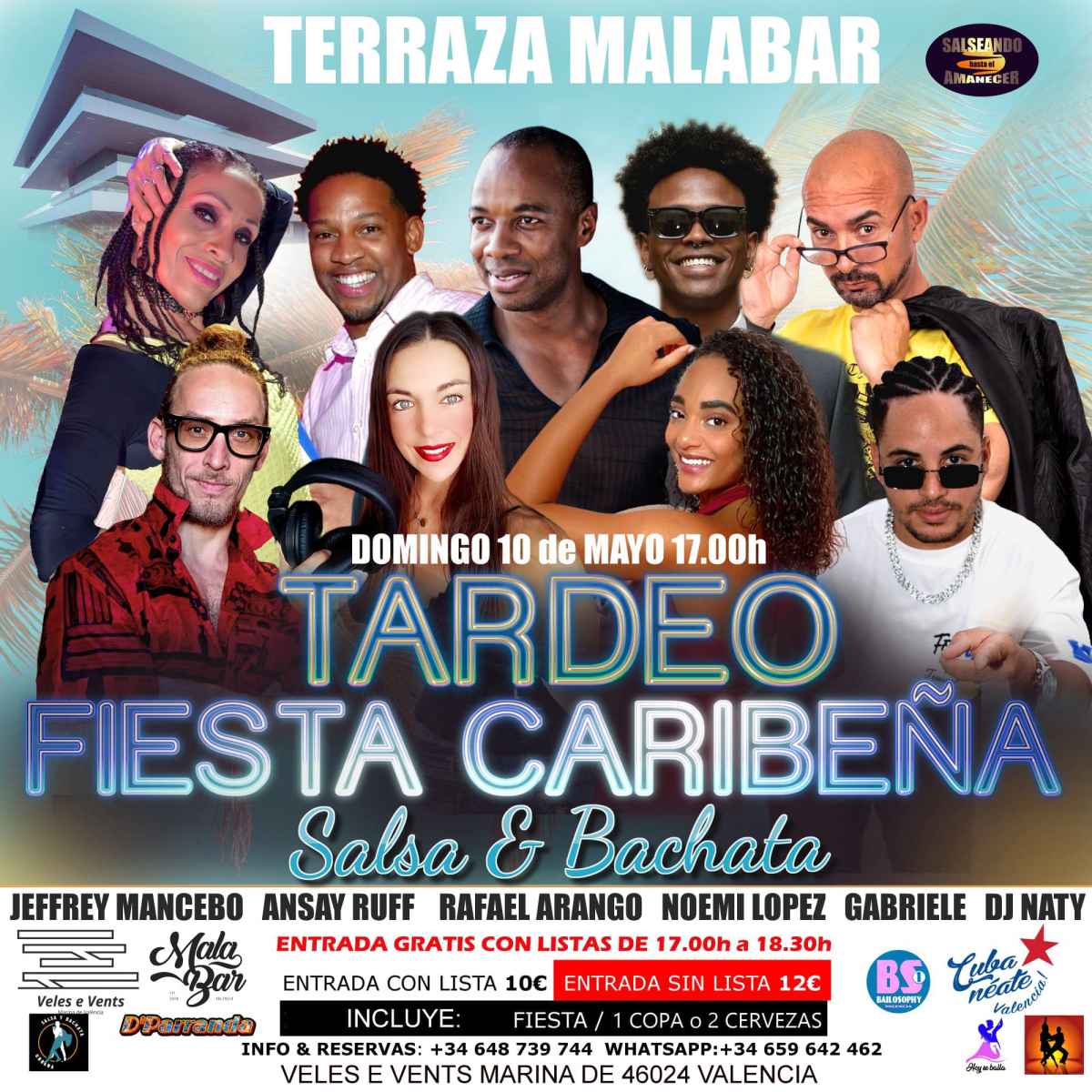 🚨TARDEO SALSA & BACHATA