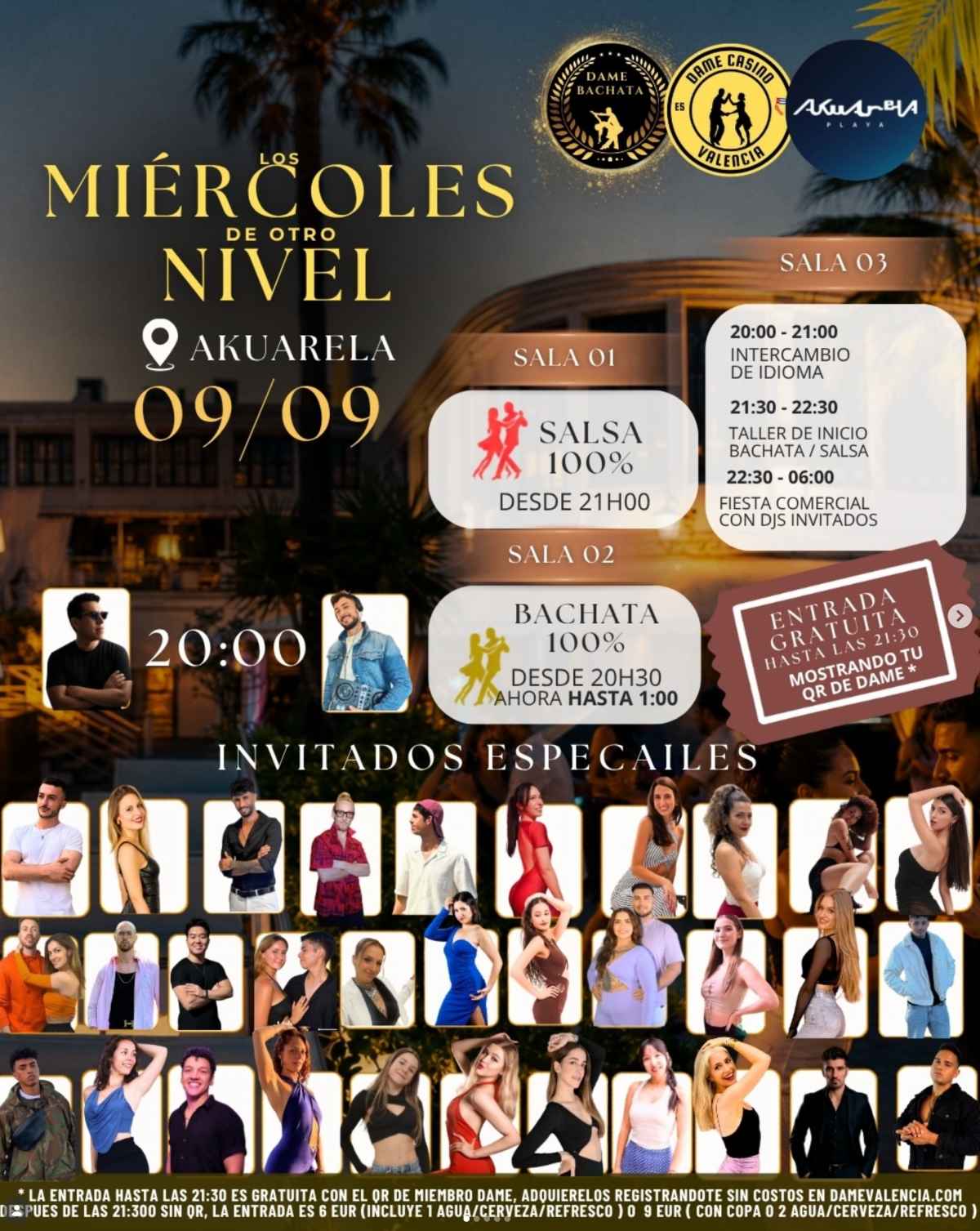 Save the date Dame Bachata