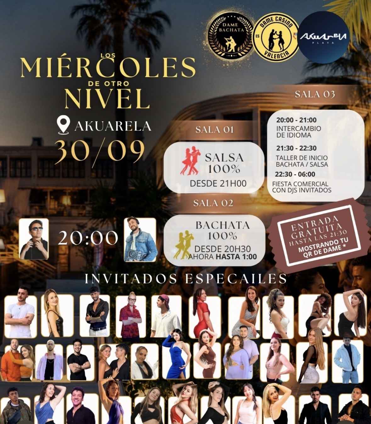 Save the date Dame Bachata