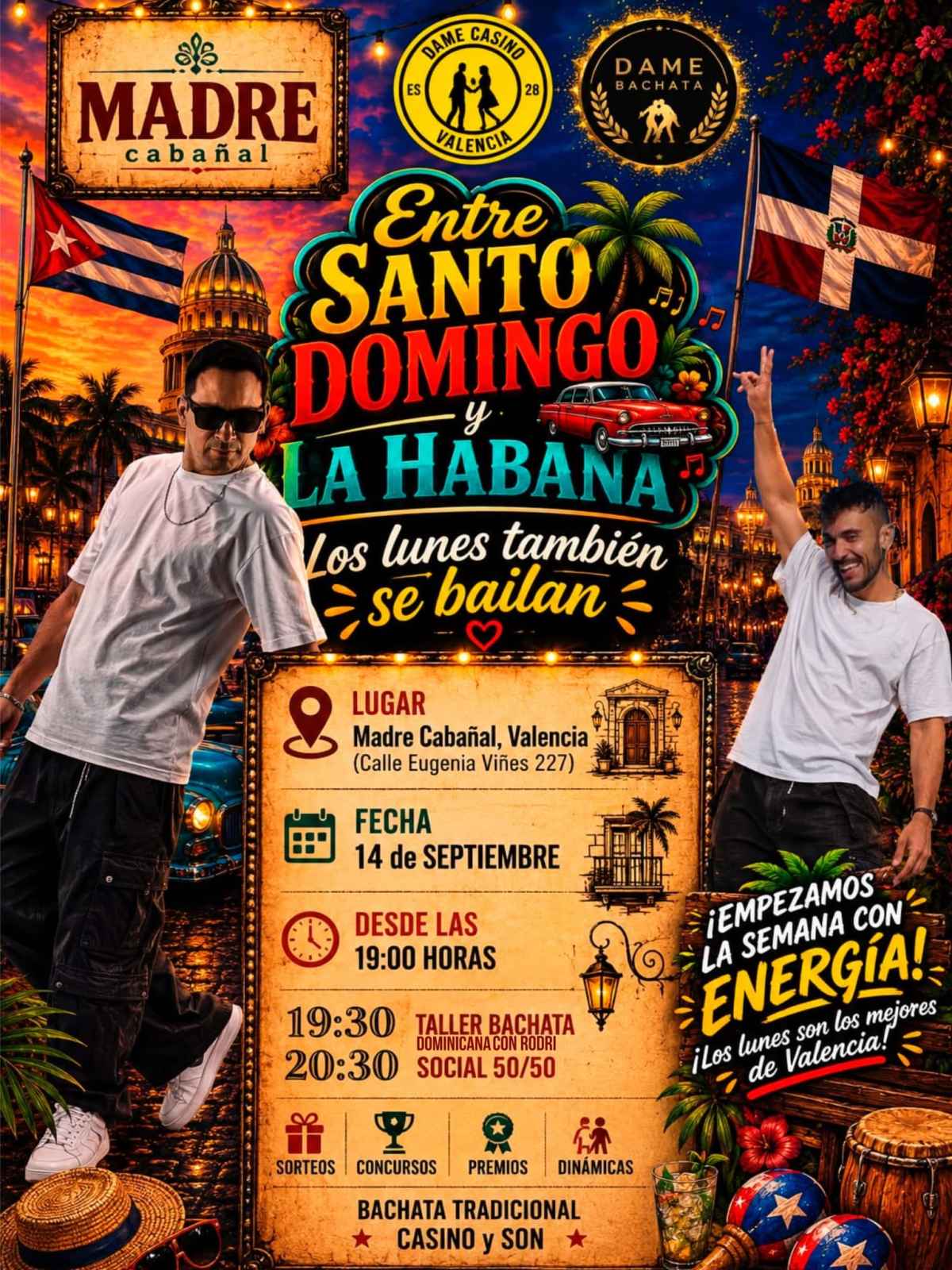 Entre Santo Domingo y la Habana
