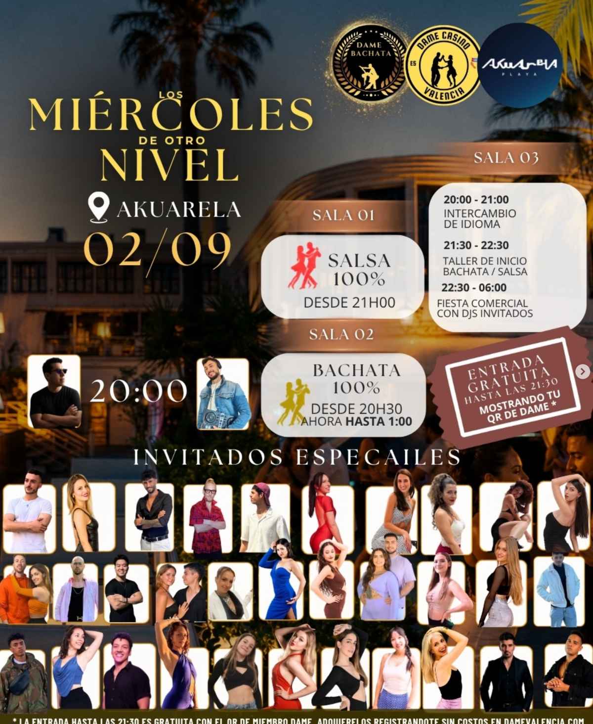 Save the date Dame Bachata