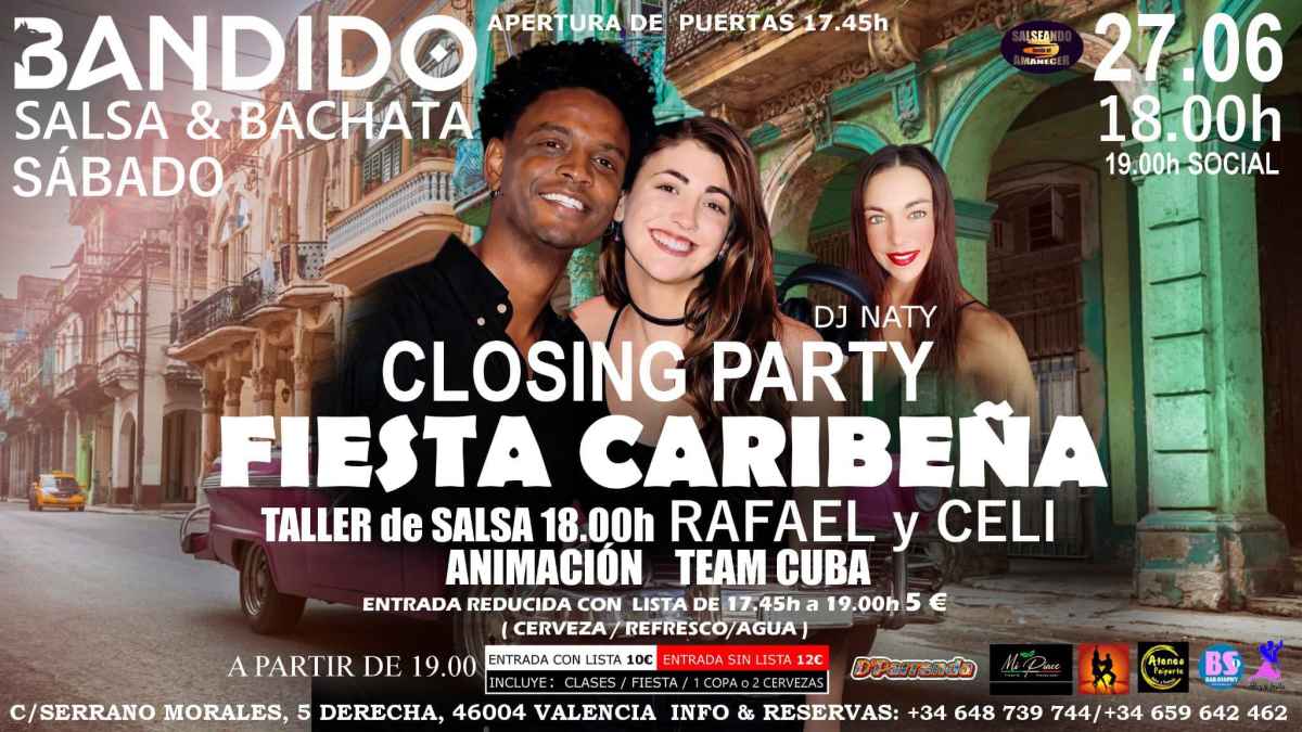 TARDEO SALSA & BACHATA