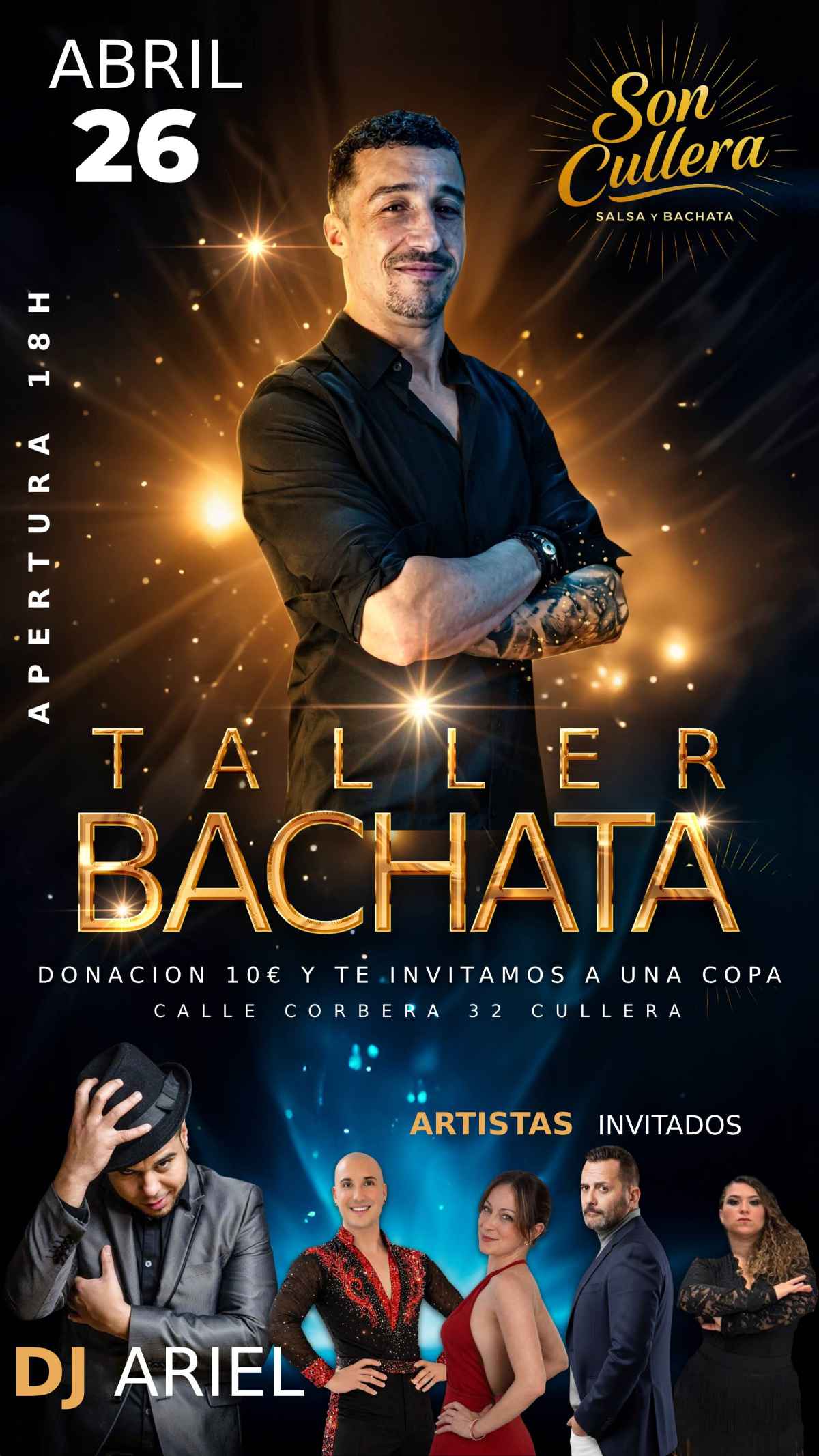 TARDEO DOMINGO SALSA Y BACHATA EN SON CULLERA