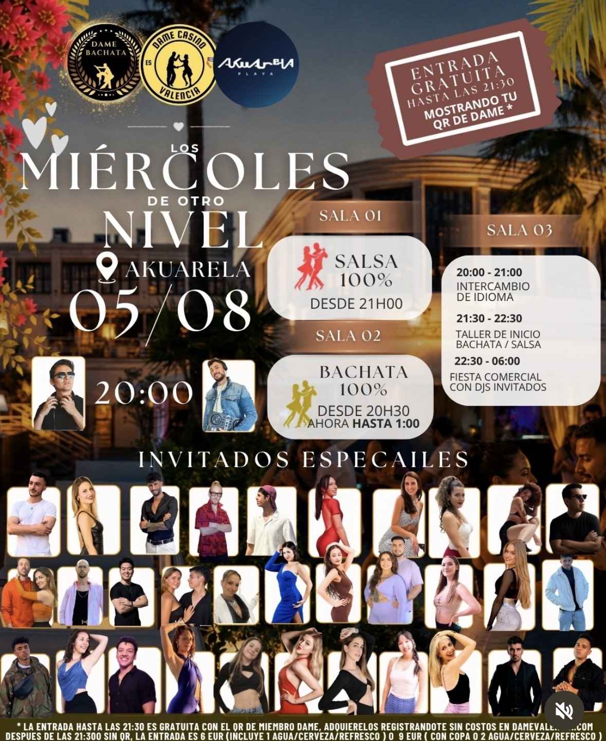 Save the date Dame Bachata