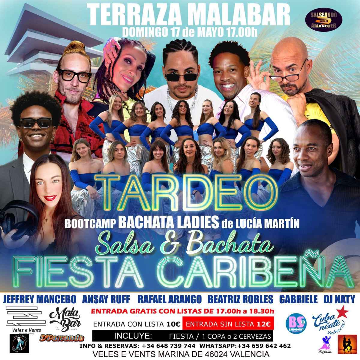 🚨TARDEO SALSA & BACHATA