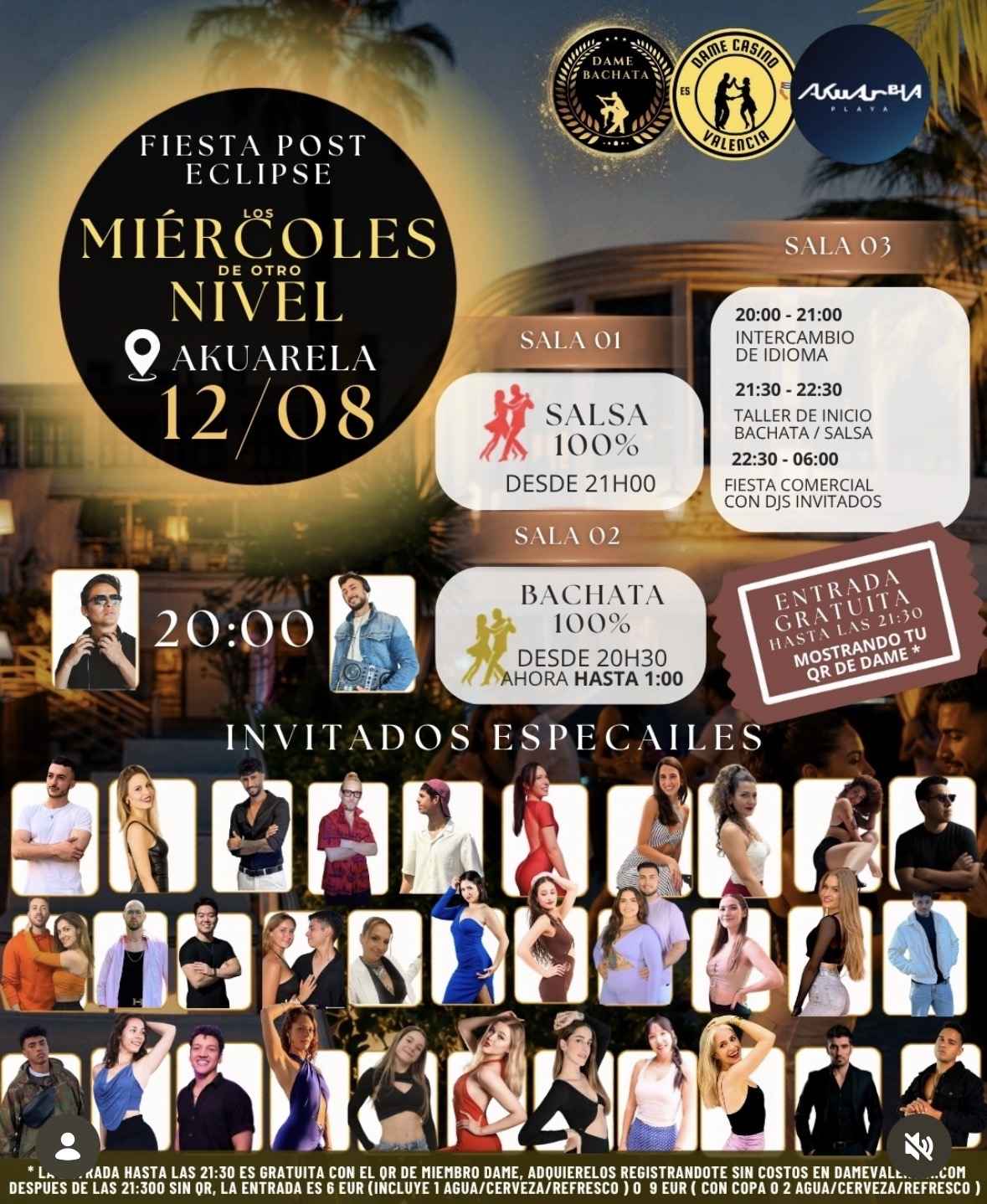 Save the date Dame Bachata