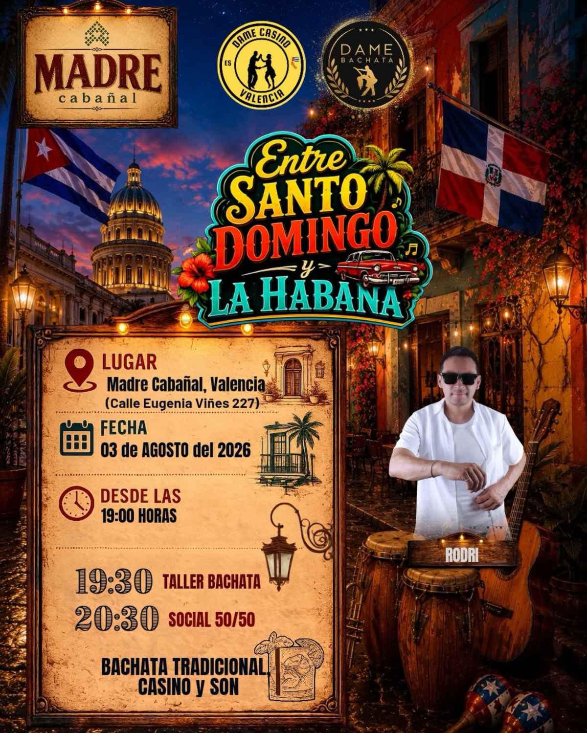 Entre Santo Domingo y la Habana